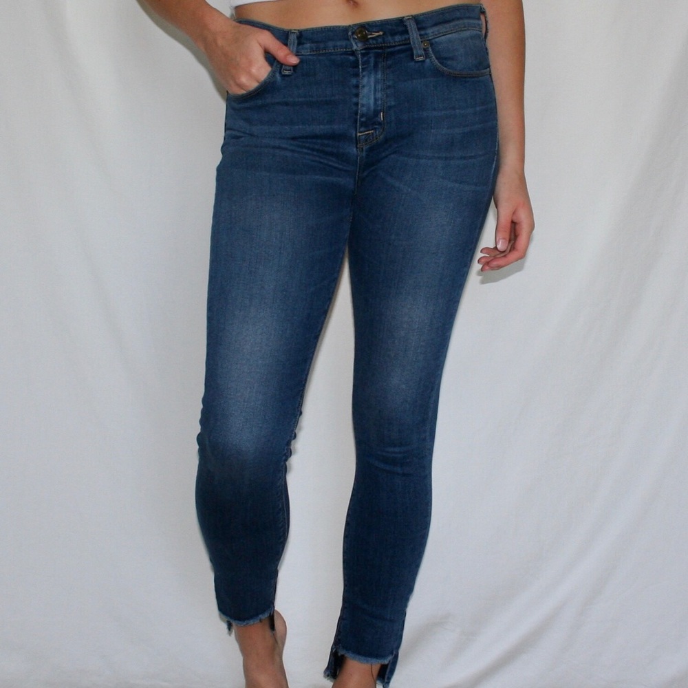 Hudson Mid Rise Skinny Jean